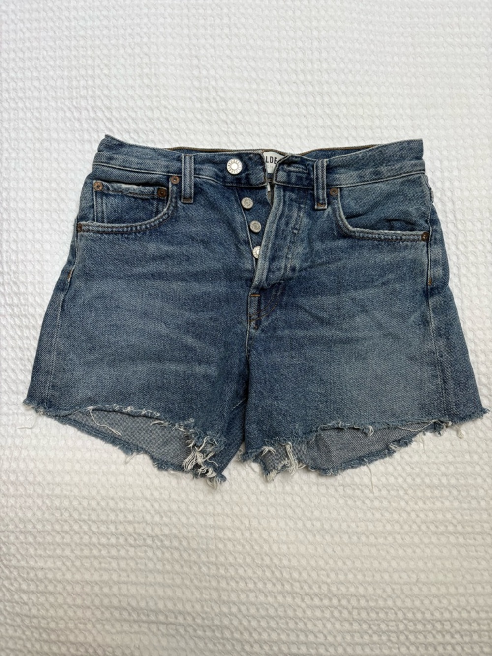Agolde Parker Long Short Size 23 - Picture 3 of 6